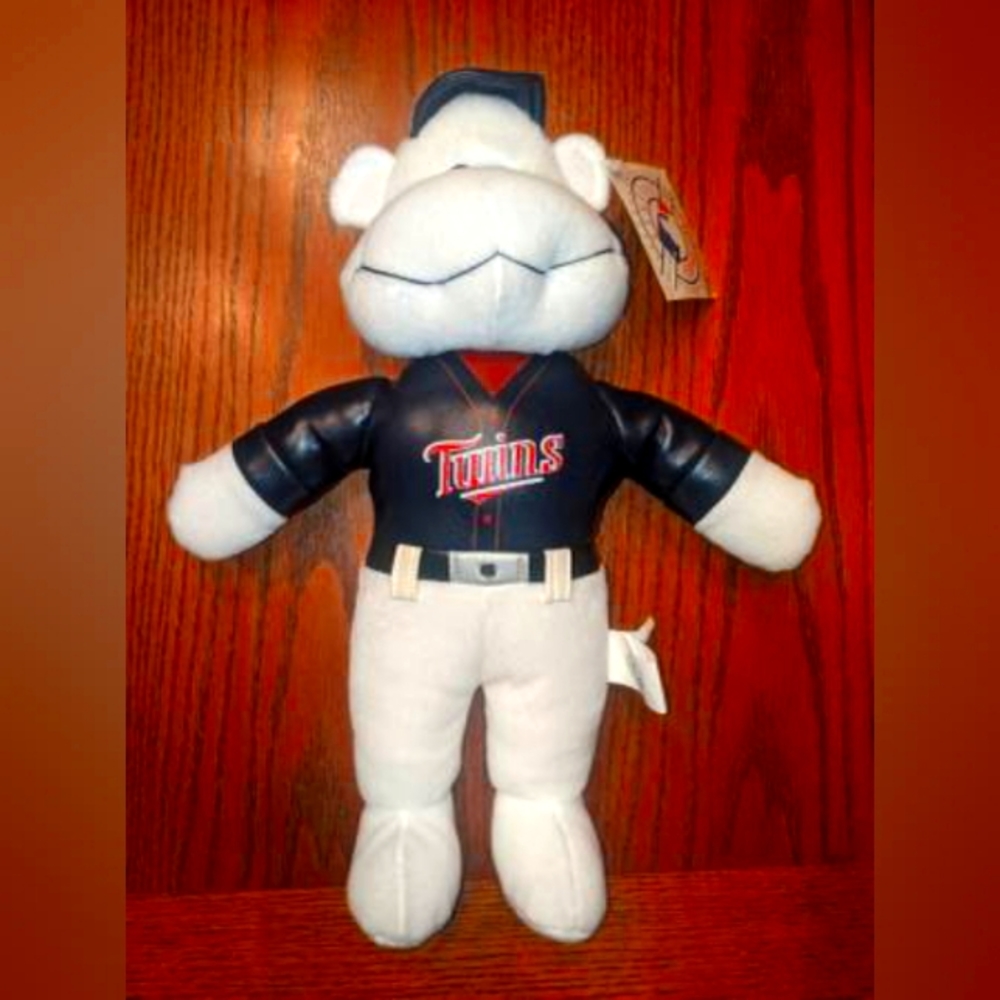 MLB Minnesota Twins Plush Bear ⚾ Baseball Souvenir NEW 🔥
